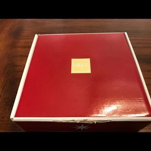 Snow theme votive candle holder